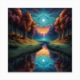 Mystical Forest Canvas Print