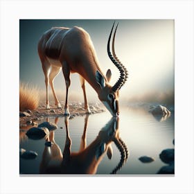 Antelope 4 Canvas Print