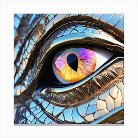 Dragon Eye Canvas Print