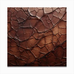 Cracked Leather Texture 1 Canvas Print