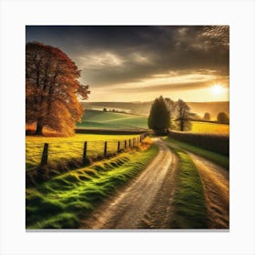 Country Road 16 Canvas Print