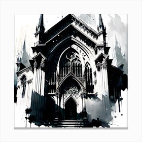 Gothic Cathedral 4 Canvas Print
