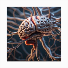 Brain 7 Canvas Print