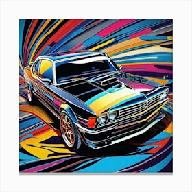 Ford Capri Canvas Print