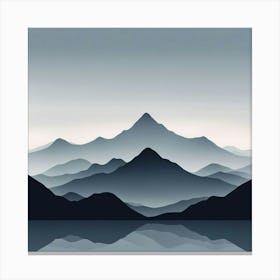 Mountain Landscape 30 Canvas Print
