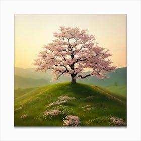 Cherry Blossom Tree 1 Canvas Print