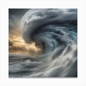 Stormy Seas Canvas Print