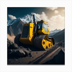 Buldozer Mountain (40) Canvas Print