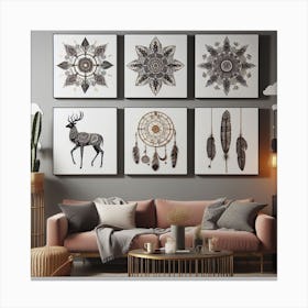 Home Decor Items, Wall Decor For Living Room, Bedroom, And Kitchen - Stylish Showpieces For Home Decor | Interior Decoration. Canvas Print