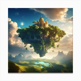 Island In The Sky 2 Canvas Print