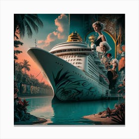 Mermaid Of The Seas Canvas Print