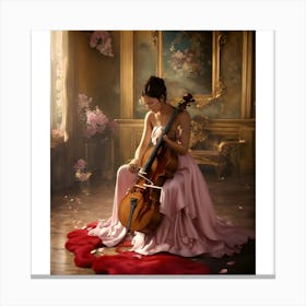 Cello Canvas Print