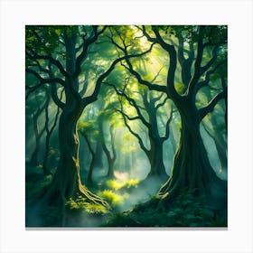 Dark Forest 1 Canvas Print