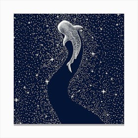 Star Eater SQUARE Canvas Print