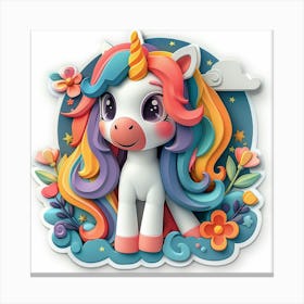 Unicorn 519 Canvas Print