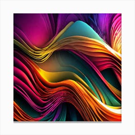 Abstract Abstract Painting 1 Canvas Print