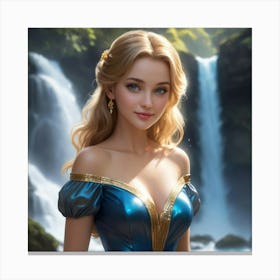 Cinderella Canvas Print