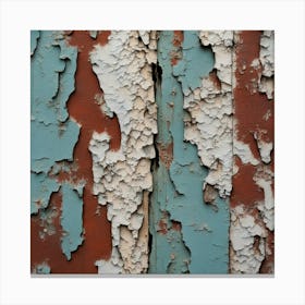 Peeling Paint 3 Canvas Print