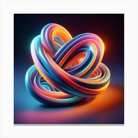 Orbit abstract Canvas Print