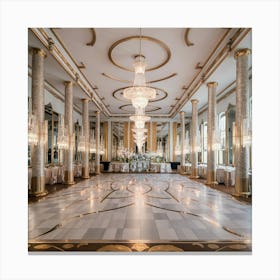 Ballroom Canvas Print