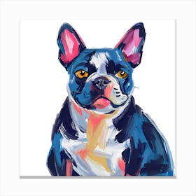 French Bulldog 01 Canvas Print