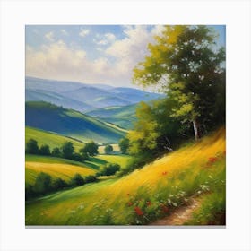 Landscape Painting 152 Canvas Print