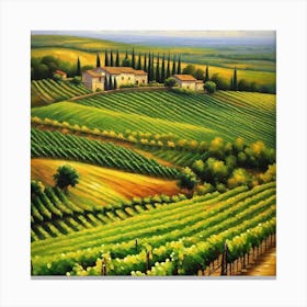 Tuscan Countryside 22 Canvas Print