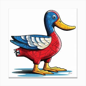 Duck Pain Canvas Print