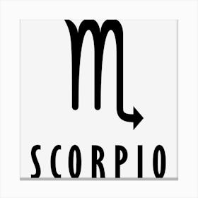 Scorpio Canvas Print