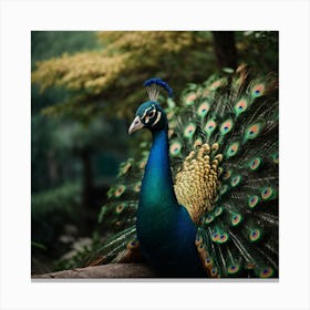 Peacock 2 Canvas Print