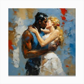 Dance, Kiss, and More? Canvas Print