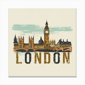 London Skyline Canvas Print