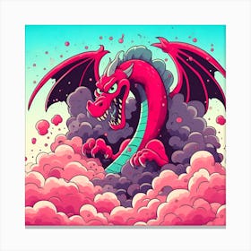 Red Dragon 1 Canvas Print