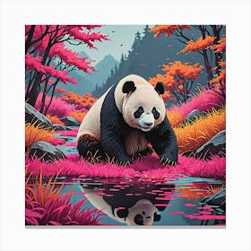 Panda Bear 1 Canvas Print