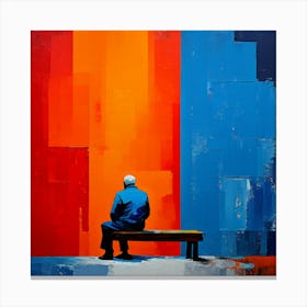 Abstract Loneliness Phenomenal Canvas Print
