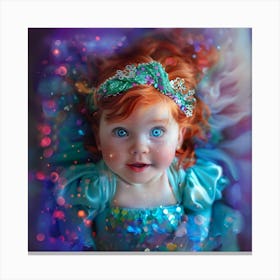 Baby Ariel Canvas Print