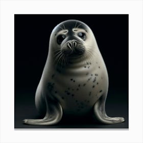 Seal art Canvas Print