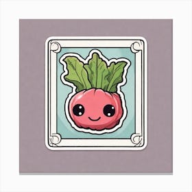 Beet logo 14 Canvas Print