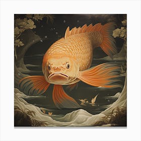 Koi Fish Canvas Print