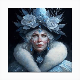 Snow Queen Canvas Print