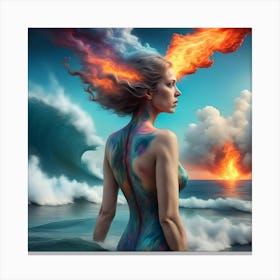 'The Ocean' Canvas Print