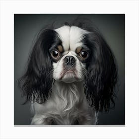 Portrait Of A Dog 8 Canvas Print