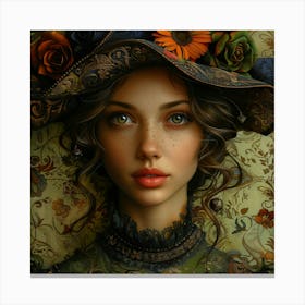 Victorian Girl 2 Canvas Print