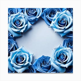 Blue Roses 20 Canvas Print