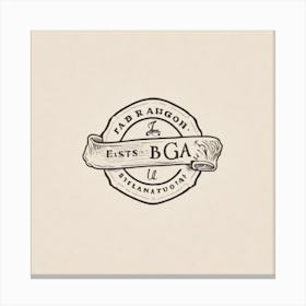 Bga Logo Canvas Print