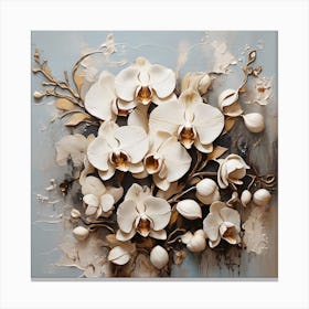 Antique white Canvas Print