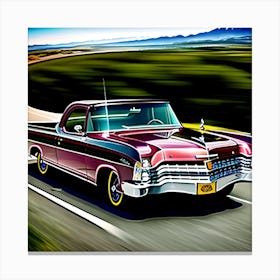 El Camino Canvas Print