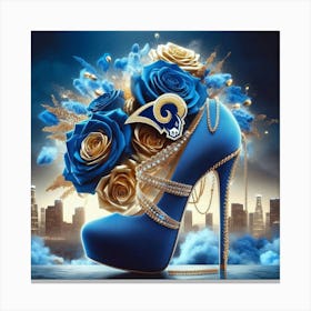 LA Rams 1 Canvas Print