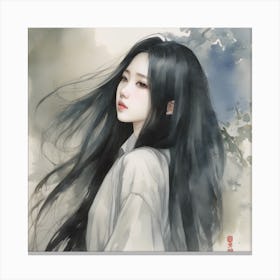 Chinese Girl Canvas Print