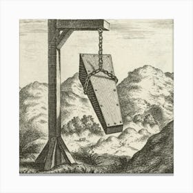 Hanging Of Person Canvas Print